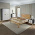 Barton 4FT6 Bed - Waxed Pine